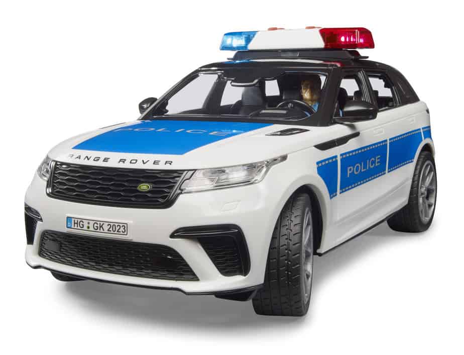 Bruder 2890 Ranger Rover Velar Poliisiyksikkö 1:16 • Lelumarket